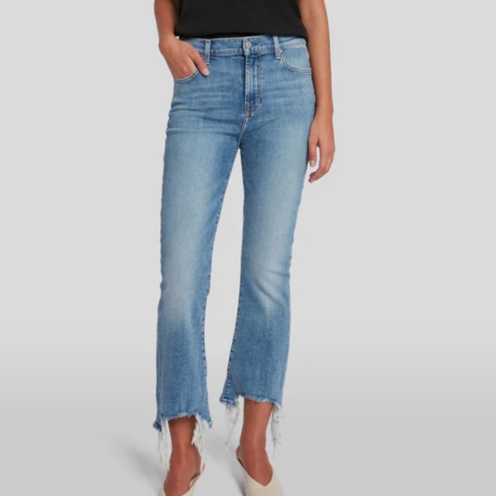 7 for all mankind Sloane destroy vintage jeans NWT